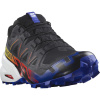 Salomon Speedcross 6 GTX BLUE FIRE 472023 black/surf pánské nepromokavé běžecké boty - 42 a 2/3 EUR