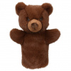 Maňásek na ruku - šetrní kamarádi - Medvěd (Eco Animal Puppet Buddies Brown Bear Hand Puppet 25 cm)