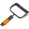 Fiskars QuikFit Weeder, odstraňovač buriny, hlava náradia, záhradné príslušenstvo, oceľ, čierna / oranžová, 15,5 cm, 1000738