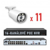Techage IP – 11 kamerový set 8 MP BULLET-WLI