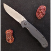 Ontario RAT-2 Black Handle Satin D2 Plain Blade
