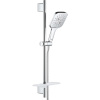 GROHE Rainshower SmartActive Cube sprchová súprava, ručná sprcha 3jet EcoJoy 130 x 130 mm, 60 cm sprchová tyč s poličkou na mydlo a sprchová hadica 175 cm, chróm, 26585000