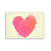 Fotoobraz 90x60 cm stredný watercolor heart