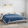 zahrada-XL Záťažová prikrývka modrá 235x290 cm 11 kg látka 350804