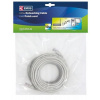 Emos Patch kabel UTP, CAT 5e, AWG26, PVC, šedý, 10m 2309010060