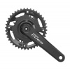 Shimano Stred Cues U4000 175mm 40/26z. 9/10/11-k. čierny na štvorhran bez ložísk
