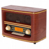 Sieťové rádio FM Adler AD1187 hnedé