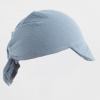 Detská letná mušelínová šatka so šiltom New Baby blue Modrá 56/62