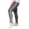 Legíny Stripes KP30933 sivá M