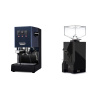 Gaggia New Classic EVO BC, blue + Eureka Mignon Silenzio, BL black