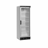 TEFCOLD Chladiaca skriňa FS 1380, 1 presklené dvere - 345 l - biela