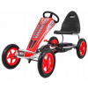 GOKART NA NAFUKOVACÍCH KOLESÁCH PEDÁLE BRZDA ČERVENÁ