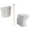 WC MISA - WC stojace 37x42x65cm so sedadlom, WALDORF (WC MISA - WC stojace 37x42x65cm so sedadlom, WALDORF)