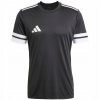 Pánske tričko adidas Squadra 25 čierne JG5832 VEĽ. XL