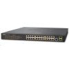 Planet GS-4210-24P2S PoE+ switch 24x 10/100/1000Base-T, 802.3at do 300W, VLAN, SNMP/WEB GS-4210-24P2S