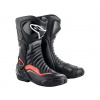 boty S-MX 6, ALPINESTARS (černá/šedá/červená fluo, vel. 46) M130-267-46