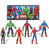 Marvel Set 6 figúrok 30 cm Black Widow Iron Man Star Lord America Hulk Spiderman od Hasbro