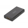 DIGITUS 4K HDMI HDCP převodník 1.4 na 2.2, 2.2 na 1.4, black