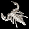 Silver.ag Prívesok strieborný, škorpión P1043