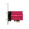 cudy AX5400 Wi-Fi 6E PCI-Express sieťová karta, Tri-Band, ext. anténa so stojančekom (WE4000) - 00225767