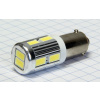 AUTOLAMP LED 12V (H6W) Bax9s číra 10xSMD