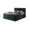 Čalúnená posteľ boxspring MARCH + vrchný matrac - riviera 87 / 180x200