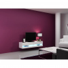 Cama Meble Tv stolík VIGO NEW 140, biely mat/biely lesk