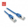 LYNX FTP patch kabel Cat5e PVC, CCA, 0, 5m, modrý (balení obsahuje 10ks) LX-FTP5E-0050-BLUE