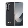 Guess PC/TPU Glitter Flakes Metal Logo Zadní Kryt Samsung Galaxy Z Fold 6 Black GUHCZFD6HGGSHK