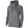 Mikina Nike Park 20 Fleece FZ Hoodie Women CW6955 071 šedá XL/Nike