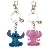 Klíčenka Lilo a Stitch Stitch a Angel 2ks