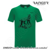 Tričko RANGER® - LÍŠKA - f M Zelená