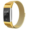 BStrap Milanese Small remienok na Fitbit Charge 2, gold SFI001C06