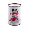 RIT BRIT Mono Protein Beef & Rice - vlhké krmivo pre psov - 400g