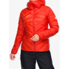 Bunda páperová dámska Mammut Taiss IN Hooded Jacket - mammut red