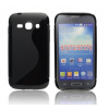 Gumené puzdro Samsung Galaxy Ace 3 (S7252) čierne