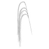 Steblo s pramienkami 120 cm, strieborná farba
