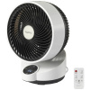 Sygonix stolný ventilátor, 50 W, (Ø x v) 250 mm x 318 mm, čierna, biela, SY-5245866; SY-5245866
