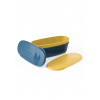 Súprava nádob Light My Fire SnapBox Oval O BIO 2-pack - yellow/blue