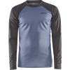 Pánské funkční triko CRAFT Core Warm Baselayer LS šedé Velikost: S