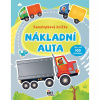 Knižka samolepková Nákladné autá