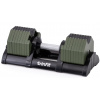 Činky jednoručky TRINFIT OctaBlock 2-32 kg zelená
