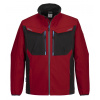 PORTWEST WX3 T750 / Softshelová bunda, vodeodolná a priedušná - červená S