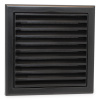 Mriežka plastová MV 100s black (VENTS)