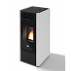 MILLY 13,5 kachle na pelety Eva Calor Farba: Biela, Výkon: 13 kW, Model: Air