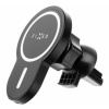 Pevný držiak do auta MagClick s bezdrôtovým nabíjaním, 15 W, USB-C, čierny FIXMCLI-BK Fixed