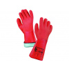 CXS Rukavice ZARO WINTER, zimní, máčené v PVC, oranžové, VEL. 11