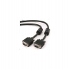 Kábel CABLEXPERT pripojný k mon 15M/15M VGA 3m tienený extra, ferrit BLACK (CC-PPVGA-10-B)
