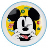 STOR Plastový tanier MICKEY 22cm protišmykový
