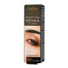 DELIA COSMETICS Tradičná Henna na obočie Grafit 2g